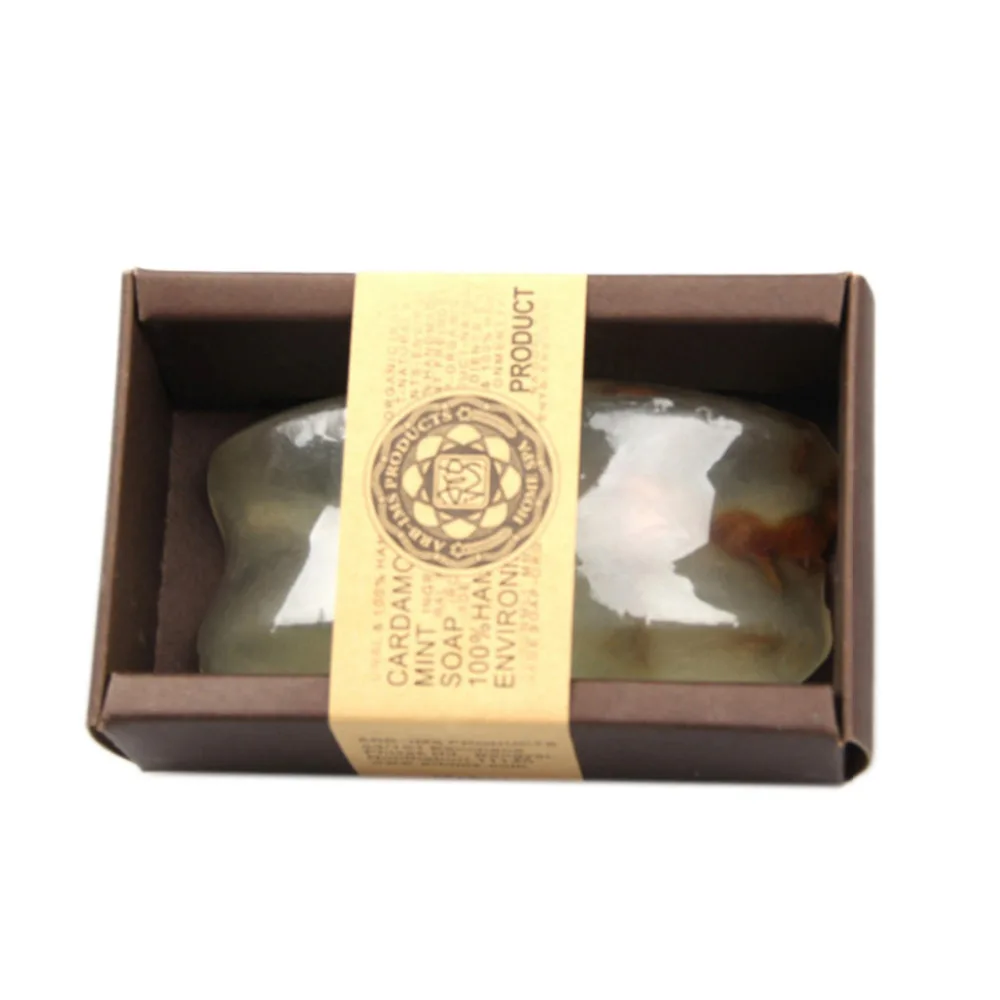 Органическое мыло с жасминовым порошком ручной работы увлажняющее Отбеливающее