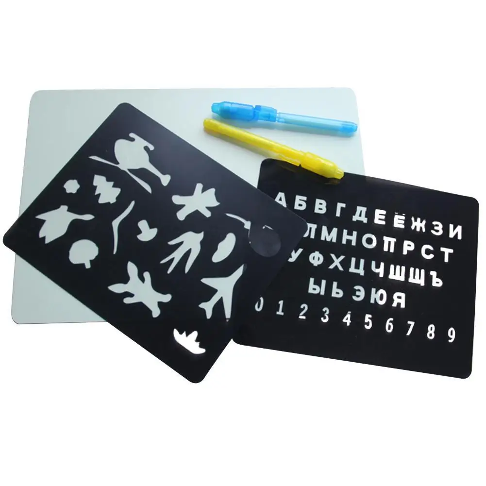 

A4 Children's Toys Luminous Drawing Board Drawing Board PVC Luminous Board Children's Puzzle Drawing Toy Creative Gift