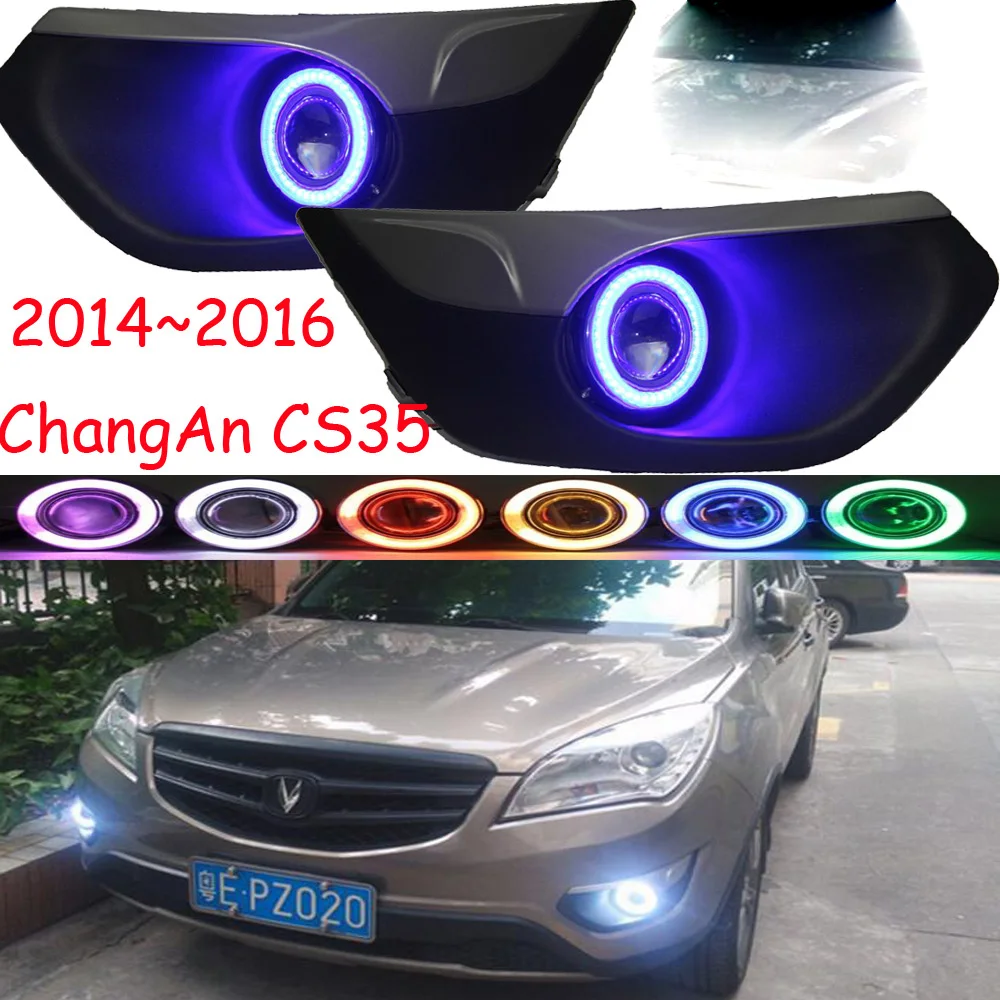 2014 ~ 2016 ChangAn CS35 туман светильник Бесплатная доставка! Галогенные CHANGAN головной v5 V7