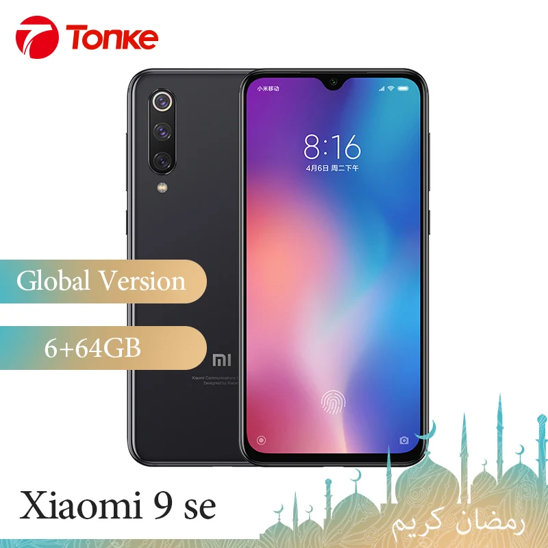 Глобальная версия сотовый телефон Xiaomi mi 9 SE 6 GB 64 Snapdragon 712 Octa Core 48MP Тройная камера 5 97