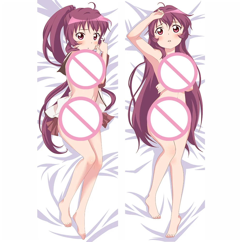 2017 Feb аниме YuruYuri Akaza Akari & Toshinou Kyouko Yoshikawa Chinatsu Sugiura Ayano Подушка Dakimakura
