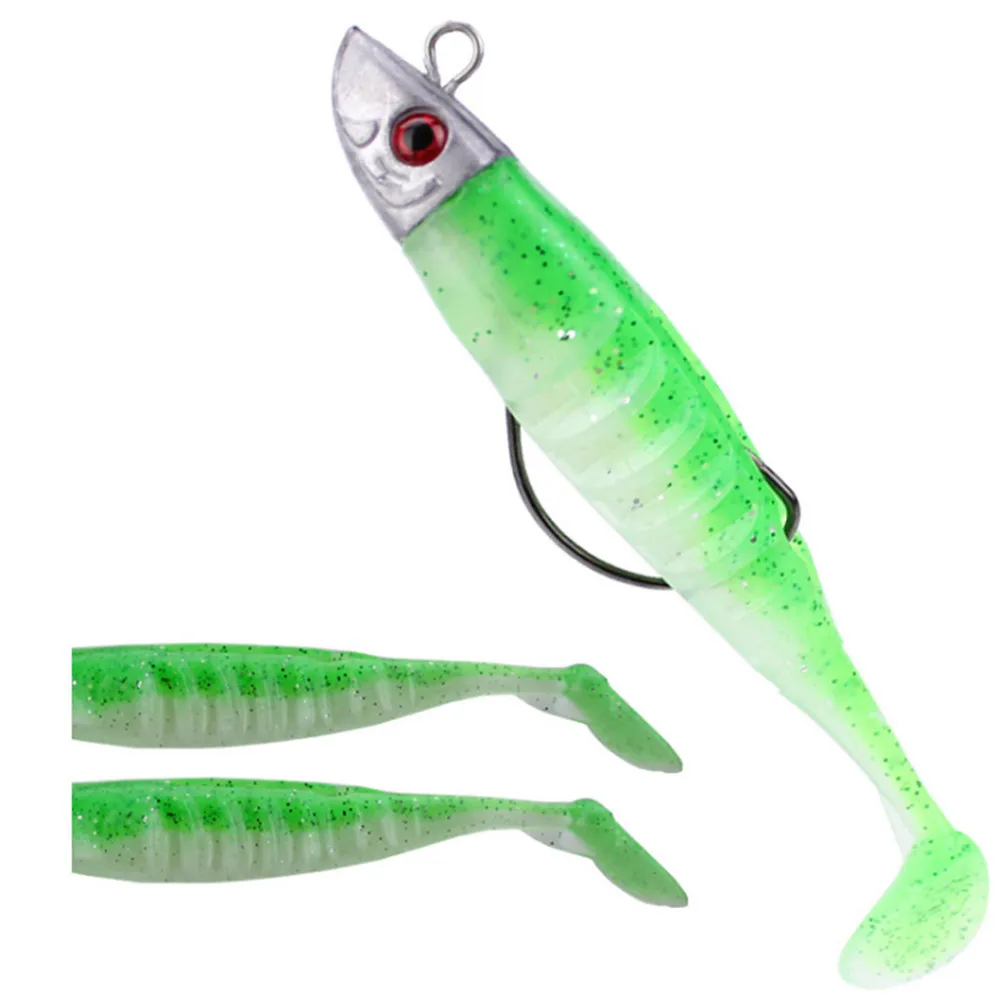 Новинка 9 см/15 г 11 см/25 г свинцовая Мягкая приманка Свинг Shad Приманка T Tail рыболовные приманки DIY свинцовая головка Мягкая приманка червяк крючок джиг Рыба Морской бас