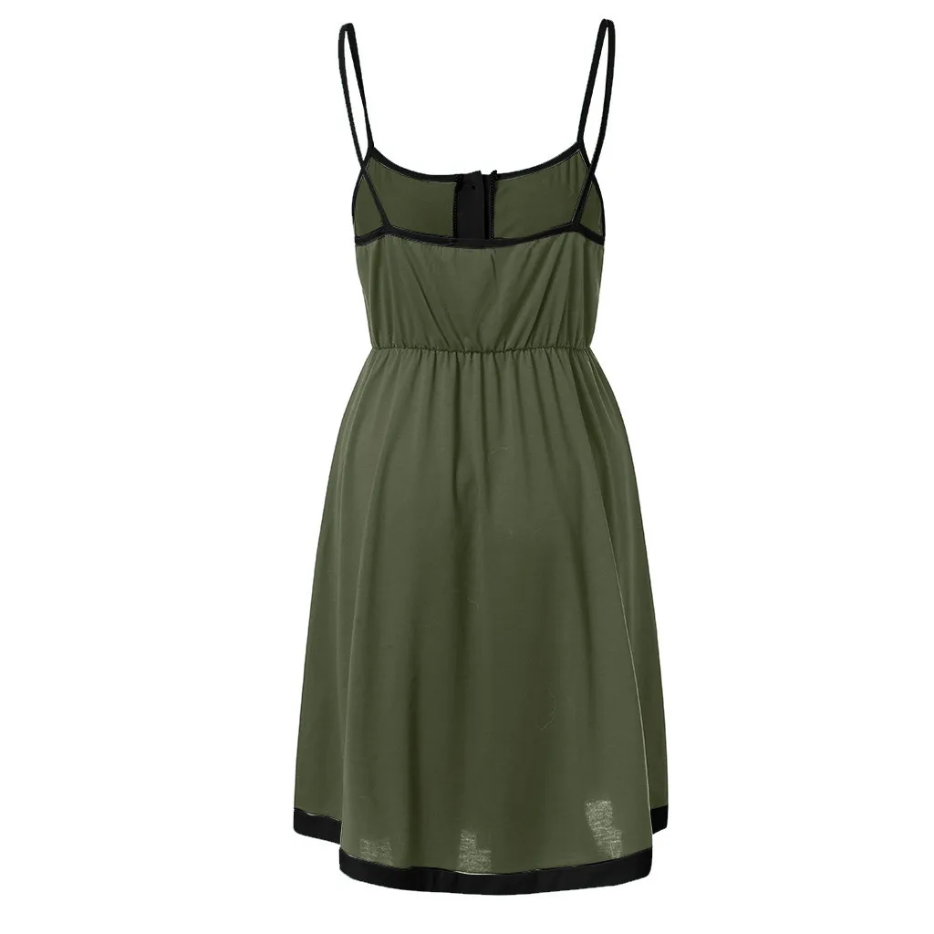 SAGACE платье для беременных однотонное комбинация Летние Повседневные платья