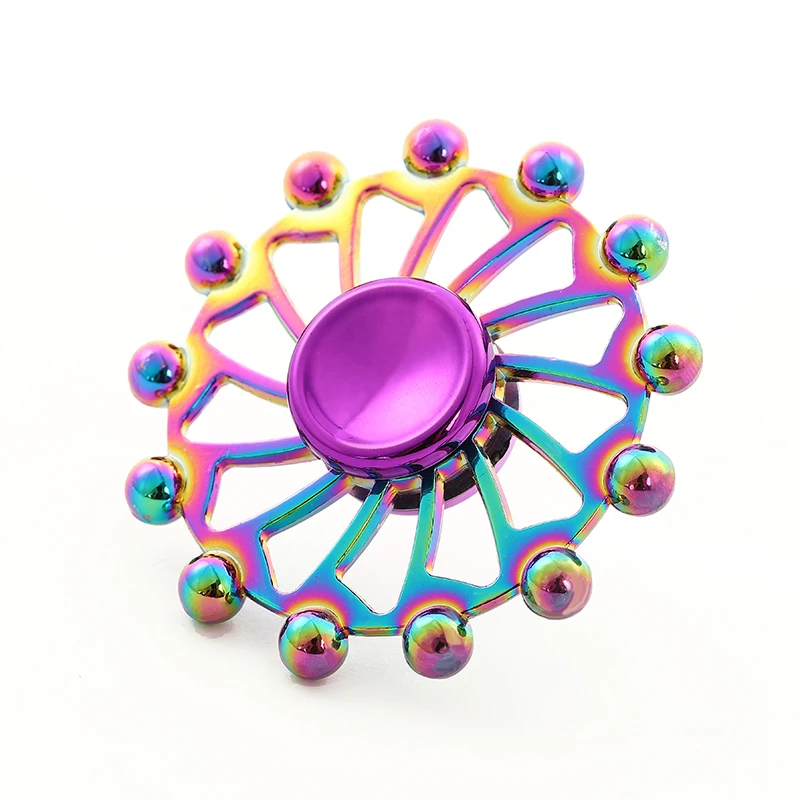 Горячая красочные Спиннеры мини вертушка гироскопа ручной Spinner продвижение