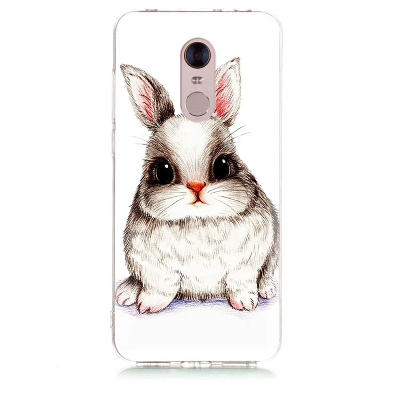 Для Xiaomi Redmi 4X Note 3 Mi A1 4 Pro 4A 5 6 6pro для 5A 6A TPU силиконовый чехол с милым животным котом