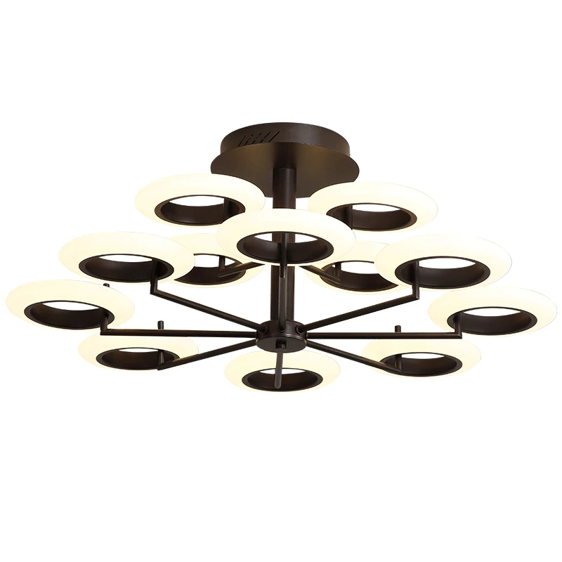 Modern LED chandelier ceiling Nordic fixtures bedroom suspended lamps loft illumination home lighting living room hanging lights | Лампы и