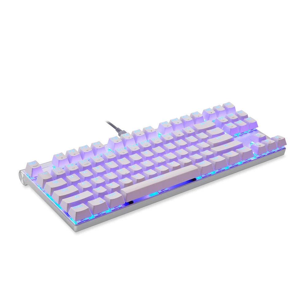 MOTOSPEED CK101 синий/красный переключатель Профессиональная USB Gaming механическая