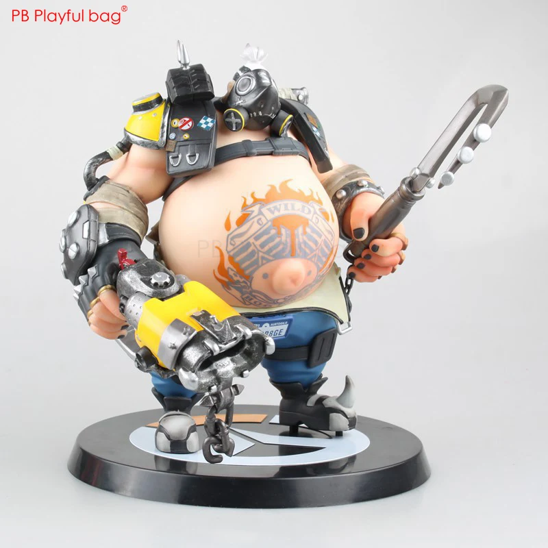 no retail box Overwachers ROADHOG Рисунок ПВХ Модель коллекции игр детская модель куклы игрушки экшн-фигурка Мако Ратледж HC67 - Цвет: no retail box