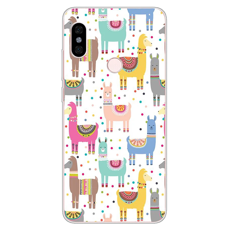 ciciber Phone Case for Xiaomi Mix Max 3 2 2s Soft Back Cover Mi A2 9 8 6 5 F1 A1 5X 6X 5c 5s Lite Plus Pro SE Alpaca |