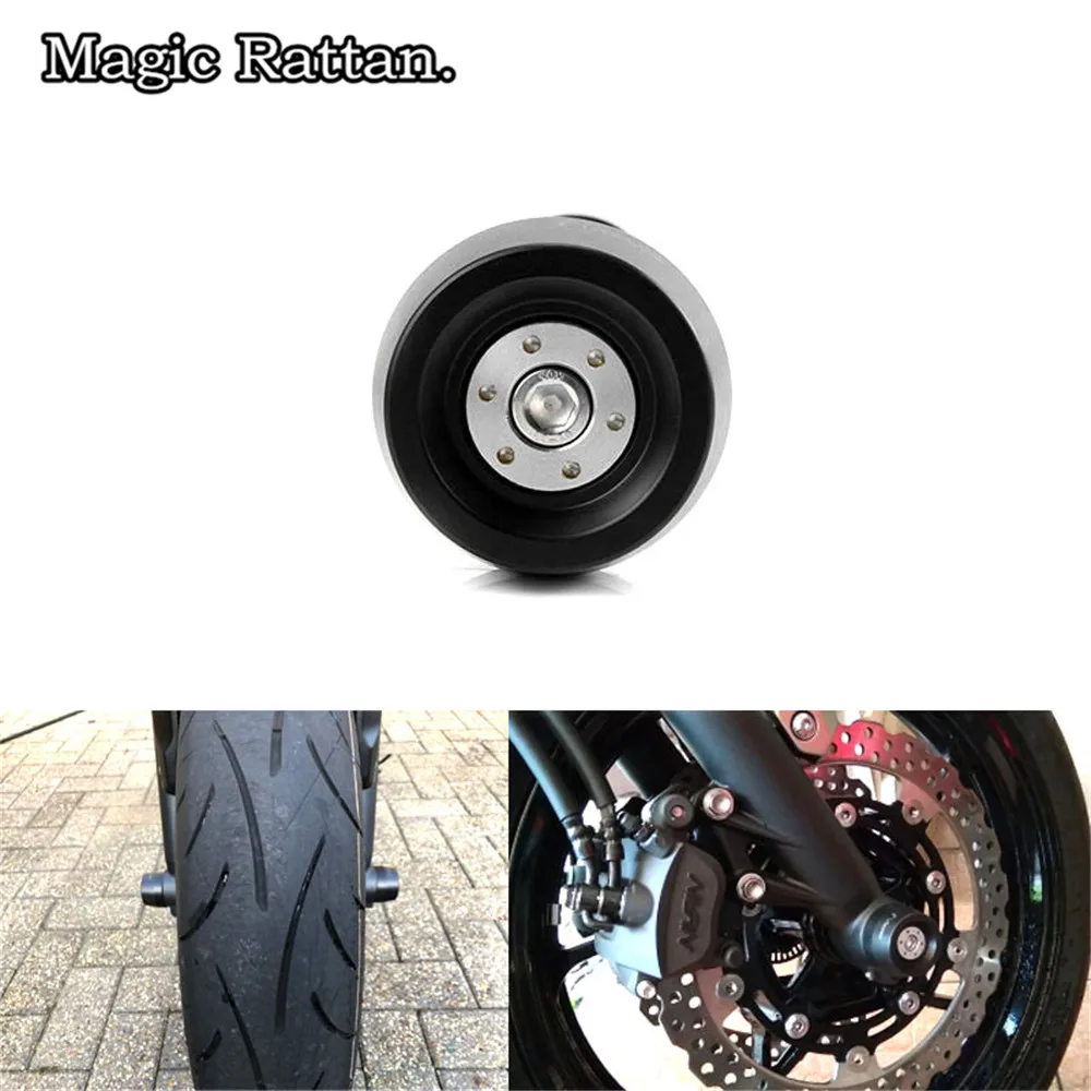 Для Yamaha MT 07 MT07 MT-07 FZ07 FZ-07 XSR700 мотоцикл передняя ось вилка колеса протектор крушение