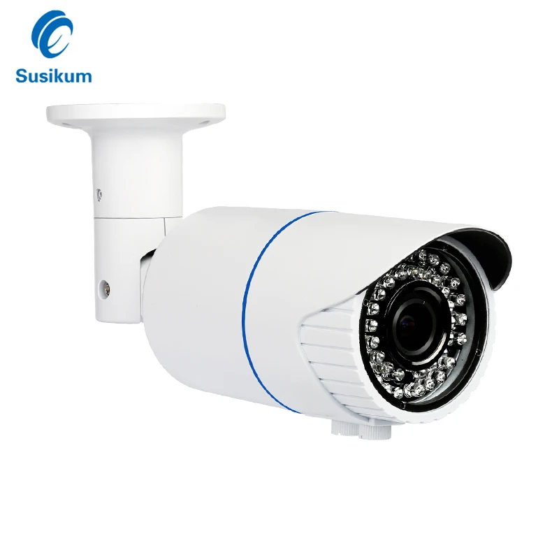 2-мегапиксельная ONVIF уличная POE ip-камера 2,8-12 мм варифокальный объектив 4x ручной зум IR 40 М Инфракрасная камера ночного видения для безопасности