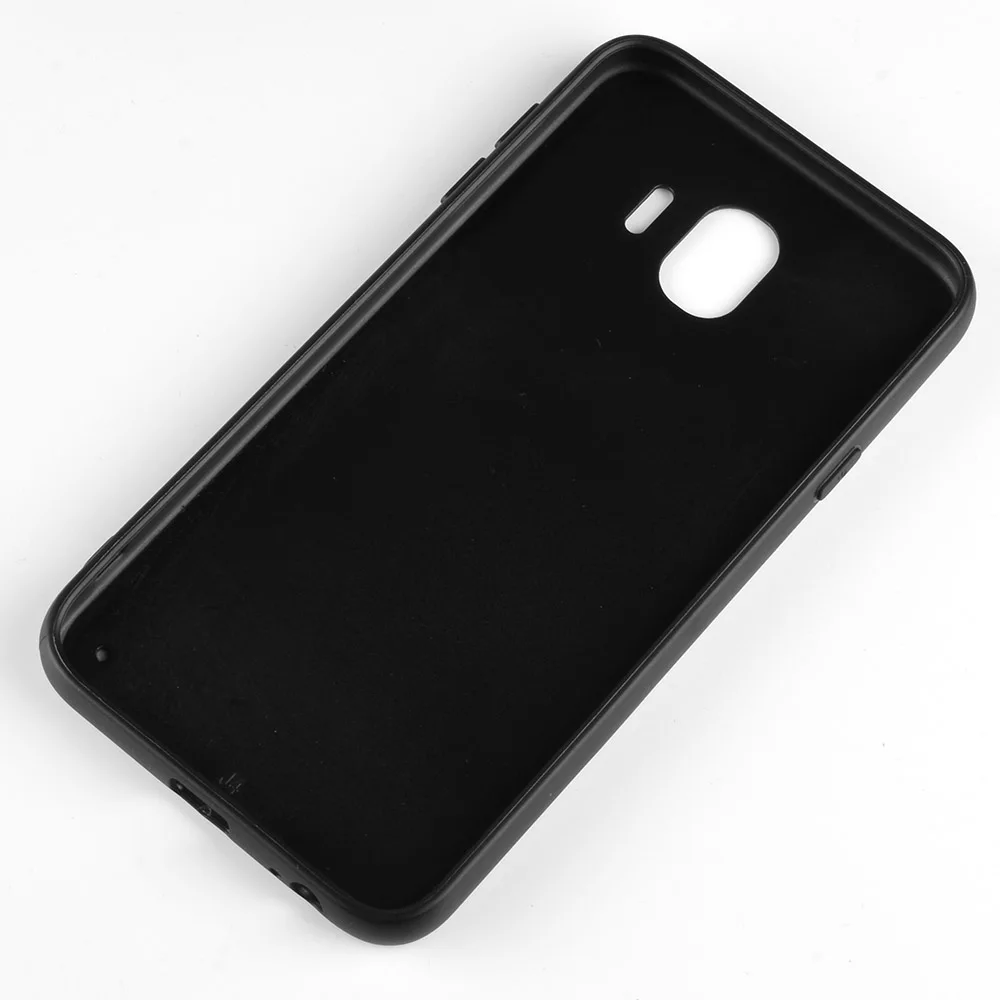 For Samsung Galaxy J4 Case Soft TPU+PU+PC Stitching contrast denim PU leather Cover 2018 J400 Phone Bag Cases | Мобильные телефоны