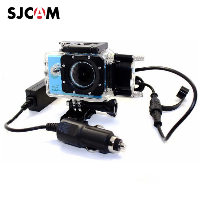 Водонепроницаемый чехол для мотоцикла SJCAM SJ5000/SJ4000 зарядки sj cam SJ5000X Elite аксессуары