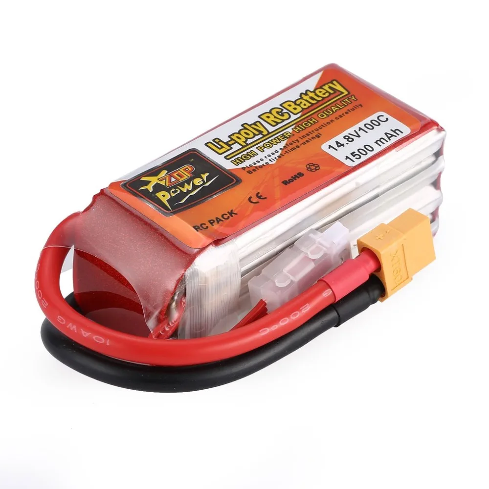 ZOP Мощность 11 1/14 8 V 1500 мА/ч 100C 3/4S 1 P Lipo Батарея XT60 штекер Перезаряжаемые для