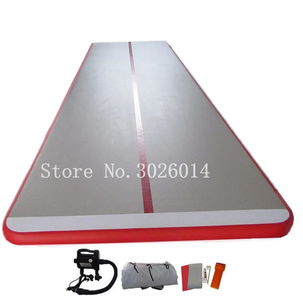 Скидка Бесплатная доставка, воздушный коврик для дорожки, 9 м, воздушная дорожка, надувной гимнастический коврик для воздушной дорожки с насосом дл...