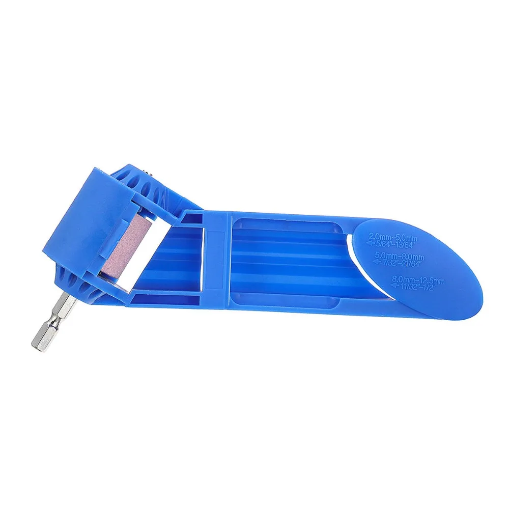 ALLSOME Effetool Портативный Точило для головки сверла шлифовальный круг корундовый