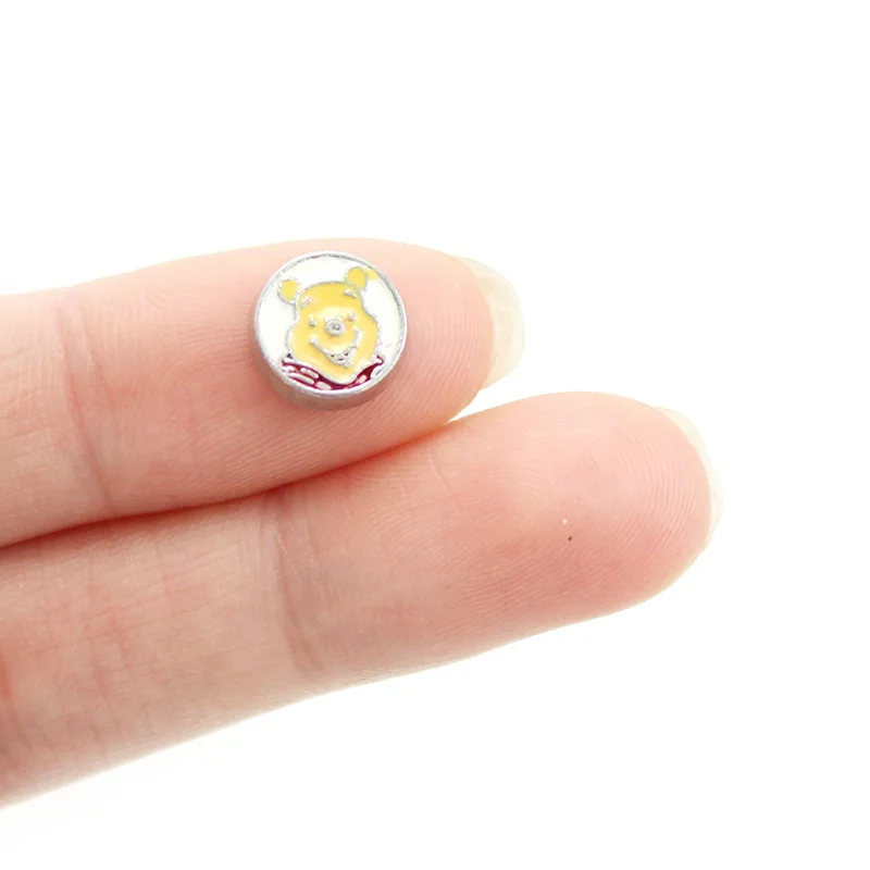 10 шт./лот оптовая продажа мини микс Стиль плавающие амулеты подходят стеклянные