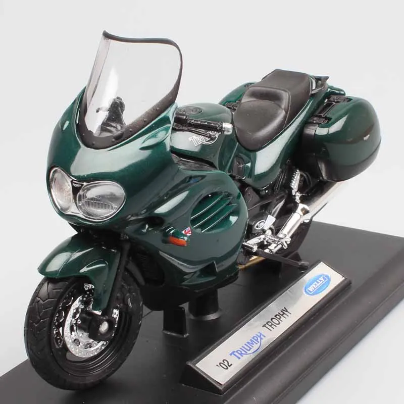1:18 Масштаб 2002 Triumph Trophy touring мотоцикл Мотоциклы Металлические Миниатюрные модели Коллекция Подарки литые под давлением детские игрушки для мальчиков