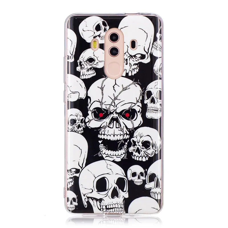 Huawei Mate 10 Lite Silicon Case Luminous Anime Animal Silicone TPU Skin Soft Back Cover for |