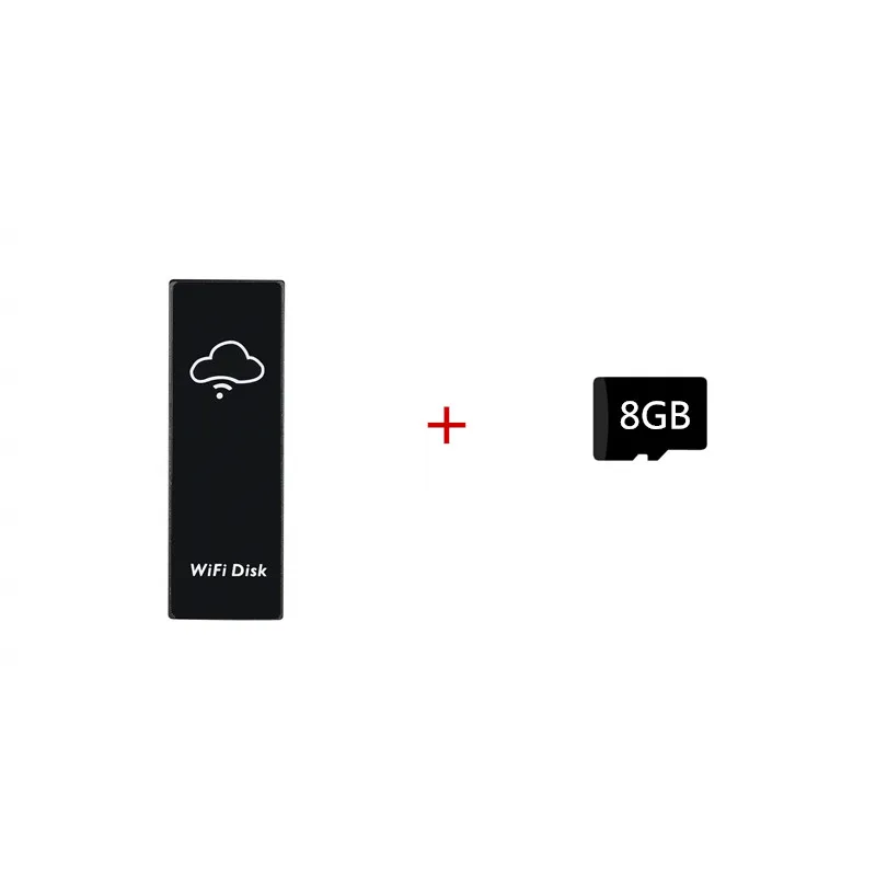 Add 8GB TF Card Wi-Fi коробка для хранения дисковой памяти Wi-Fi облачная коробка для хранения флэш-накопитель для TF Micro SD кард-ридер для обмена файлами - Цвет: Add 8GB TF Card