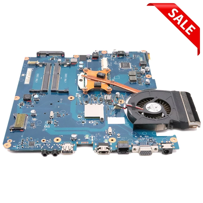 NOKOTION BA92-06785A BA41-01219A ноутбук материнская плата для Samsung R540 NP-R540 материнская плата BREMEN-C HM55 DDR3 процессор+ Raidiator