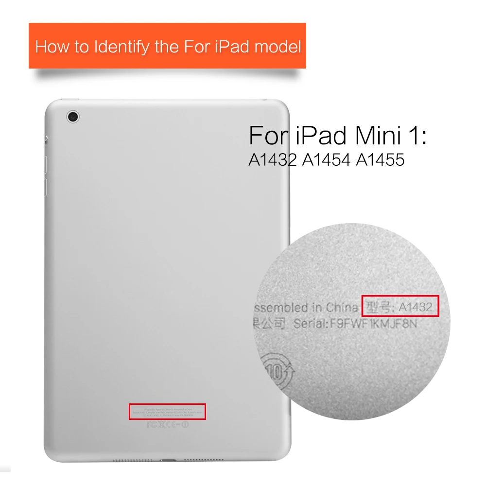 Черный/белый для iPad Mini 1 1st A1432 A1454 A1455 сенсорный экран дигитайзер Сенсорное стекло +