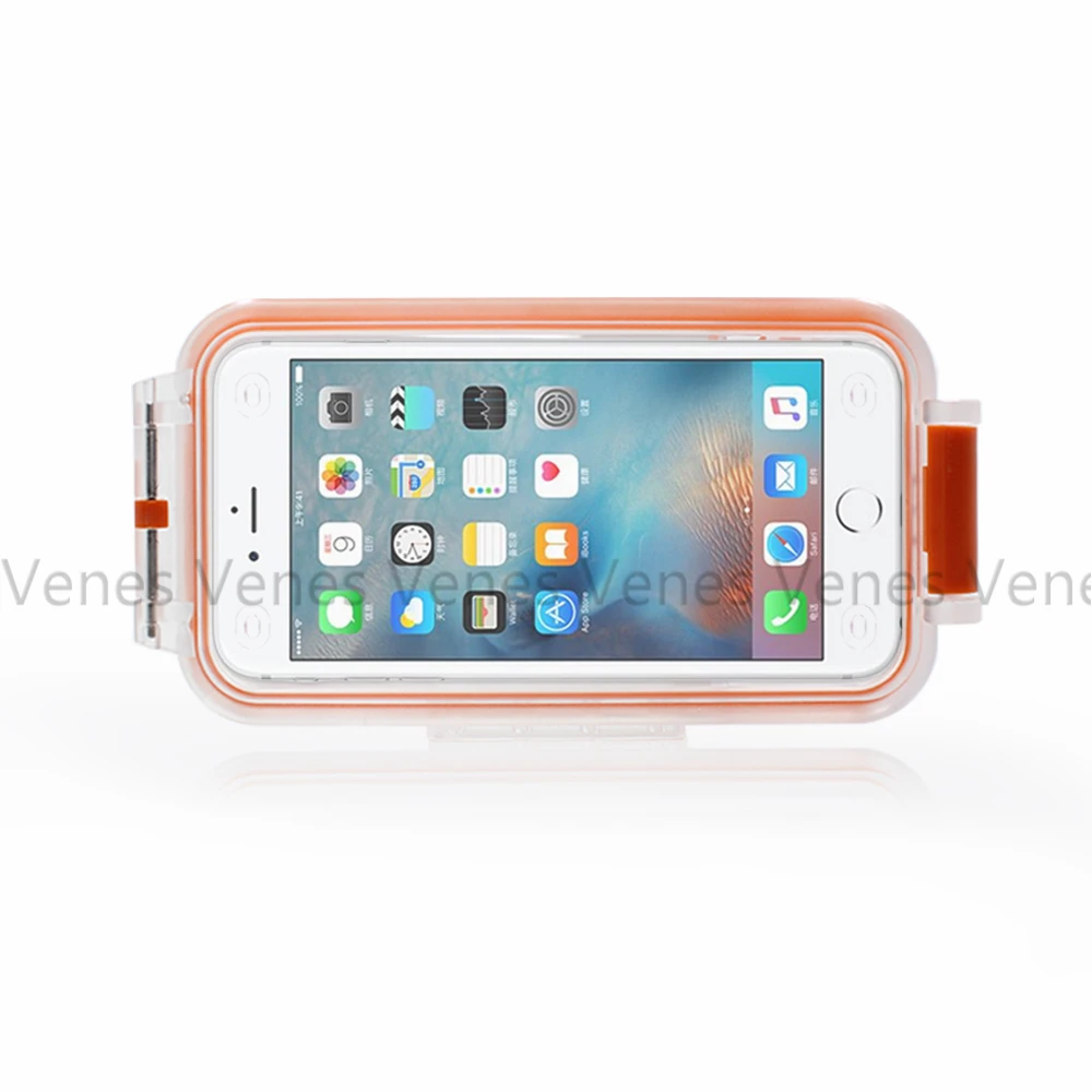 Водонепроницаемый чехол для дайвинга Venes 30 м улучшенная версия Bluetooth iPhone X 6 7 plus 8 5