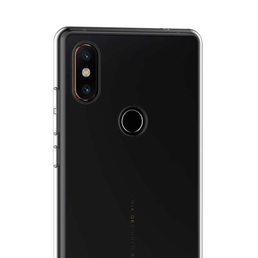 Чехол для телефона Xiaomi Mi Mix 2S 5 99 дюйма ультра тонкий мягкий Силиконовый ТПУ