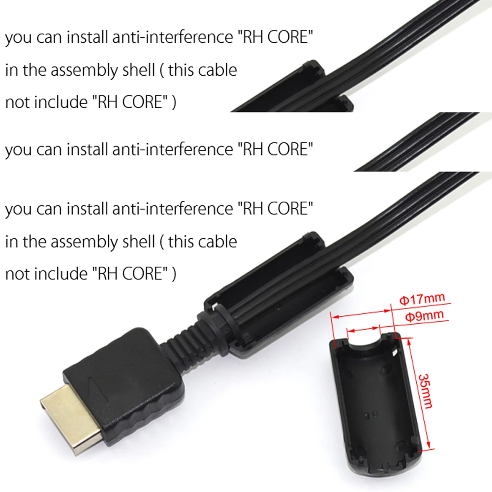 Для Sony PS2 PS3 2 для Playstation 3 TV AV line видео кабель Шнур Универсальный с пустышкой