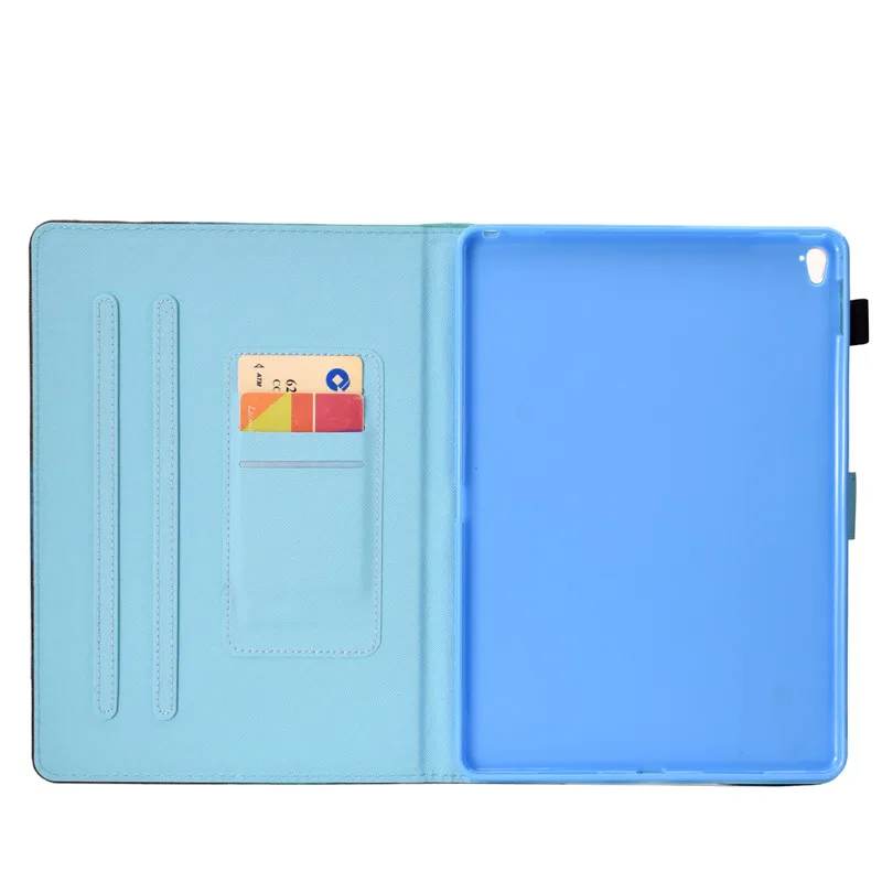 Wekays для IPad Pro 9 7 дюймов мультяшная Сова кожаный флип чехол Coque Apple 2016 планшета