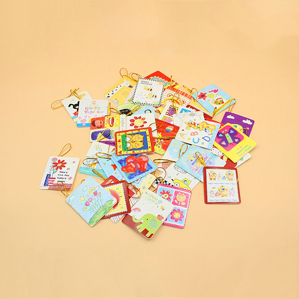 (72 шт./лот) моды творческие прекрасный небольшой Поздравительные Открытки