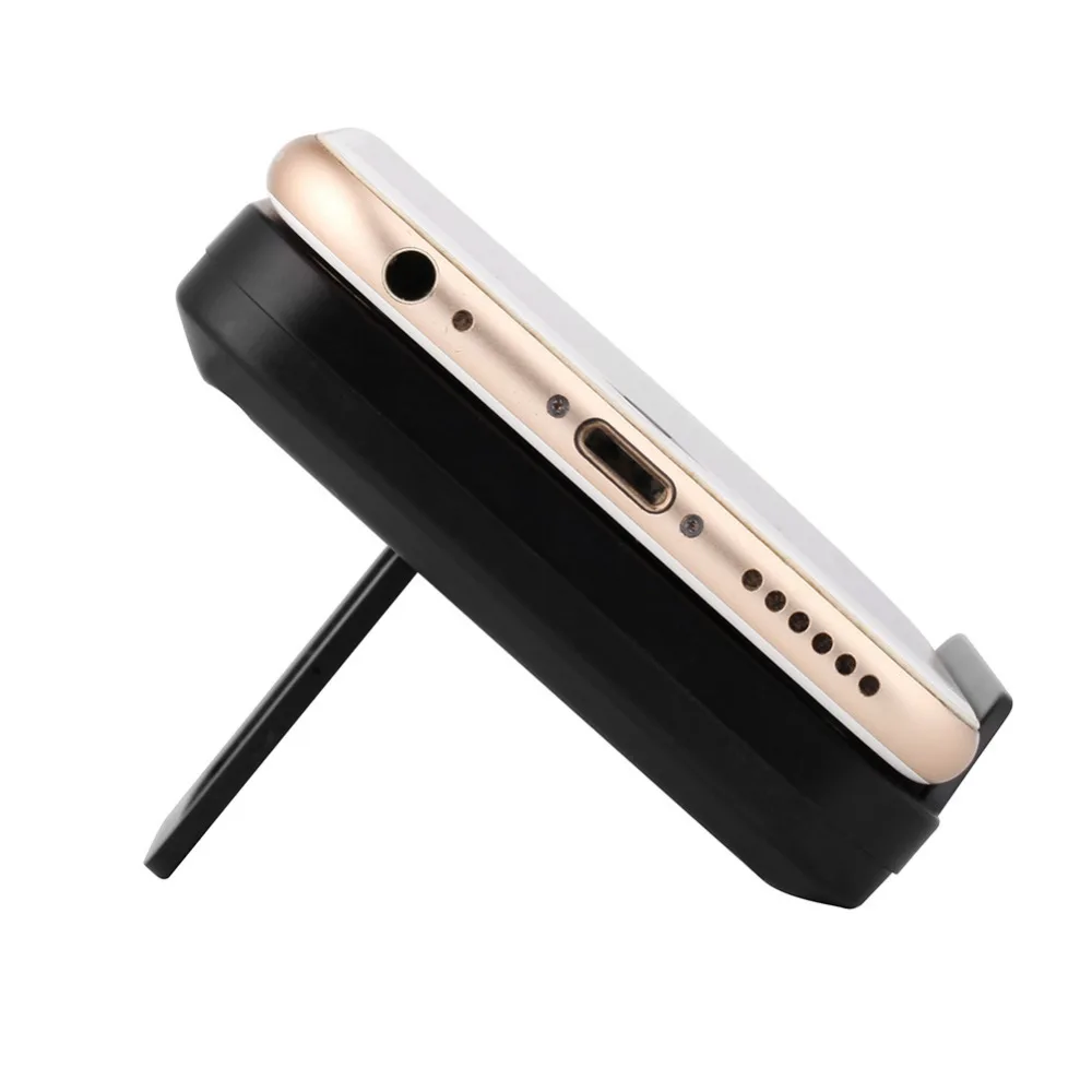 Qi 3 катушки Беспроводное зарядное устройство 10 Вт для iPhone 8 X Samsung Note телефон
