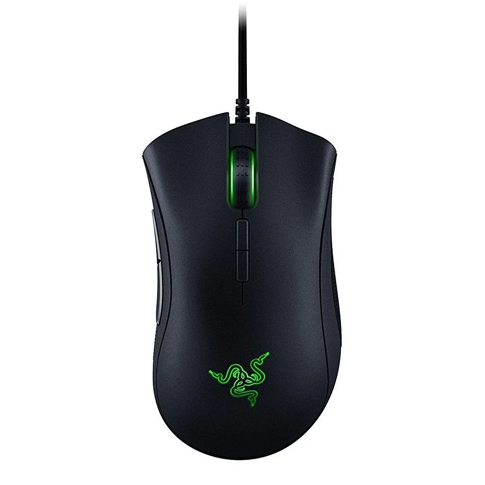 Новая Оригинальная Проводная игровая мышь razer DeathAdder Elite 16000 dpi, оптический сенсор, эргономичная, независимо программируемая игровая мышь - Цвет: Black
