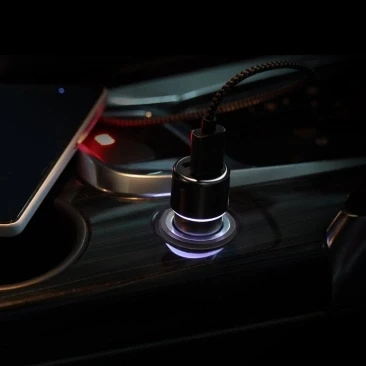 Оригинальное автомобильное зарядное устройство Xiaomi с двумя USB портами