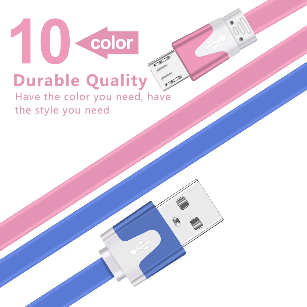 USB кабели для быстрой зарядки кабель Micro Usb Android мобильных телефонов синхронизации