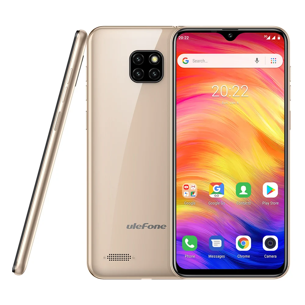 Новое поступление Ulefone Note 7 смартфон 3500 мАч 19:9 четырехъядерный 6 1 экран капли воды