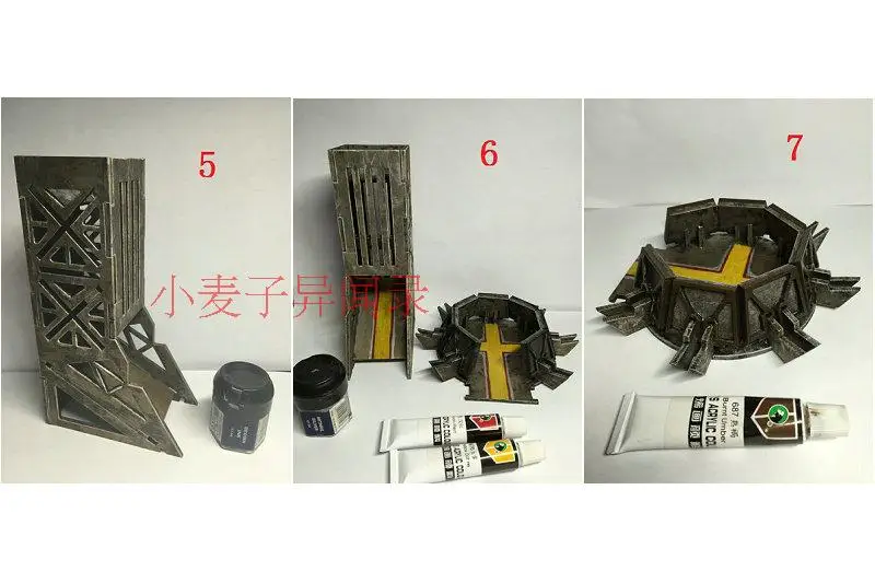 DIY ламинат из бука без рисунка, деревянные шахматы, сцена, настольная игра, реквизит, Часовая башня скорпиона, части для настольной игры