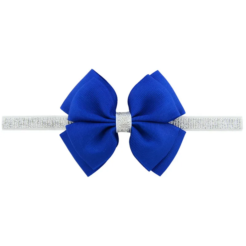 Kids Girl Simple Baby Headband Toddler Thread Bow Bling Hair Band Accessories Rose Red Headwear Kid Wholesales | Детская одежда и