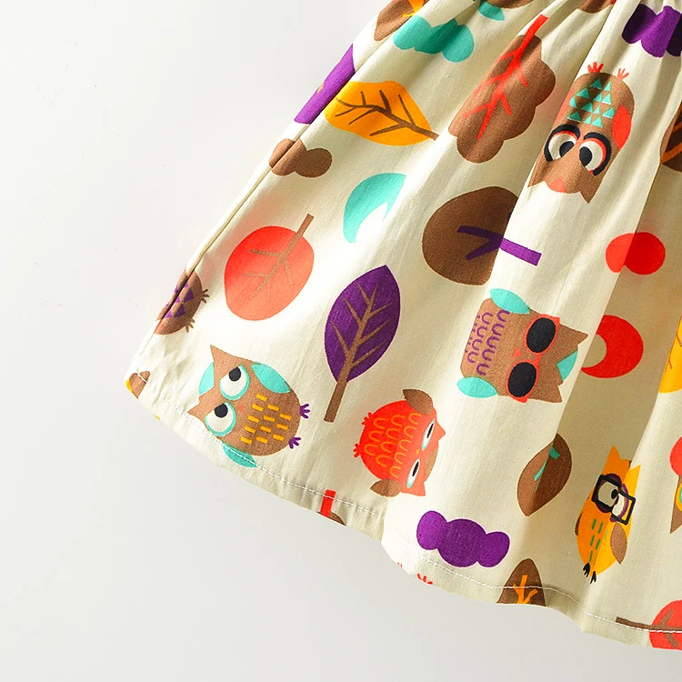 Летний комплект одежды для девочек BibiCola из 2 предметов новорожденных платье и