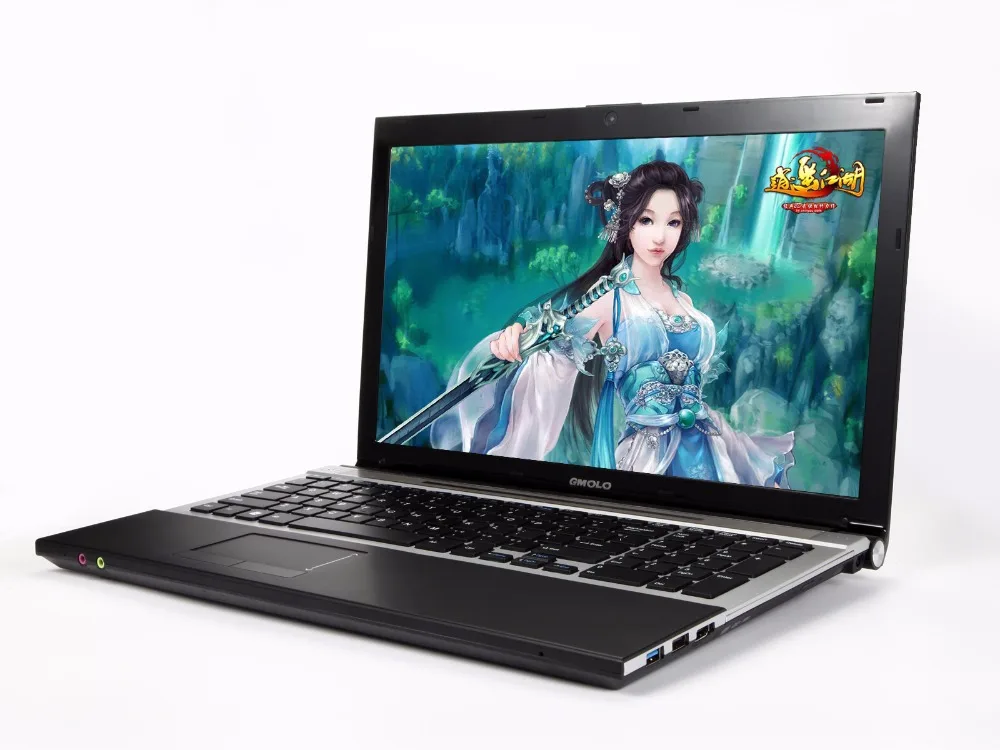 GMOLO 15,6 дюймовый игровой ноутбук 4 Гб 500 Гб DVD-ROM Intel Pentium N3520/3510 четырехъядерный wifi камера