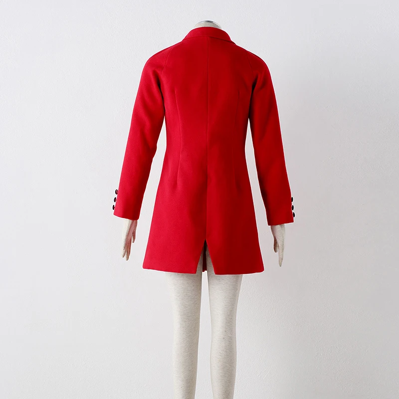 Костюм для косплея аниме Святого грейла костюм Тосака Рина красное пальто модные