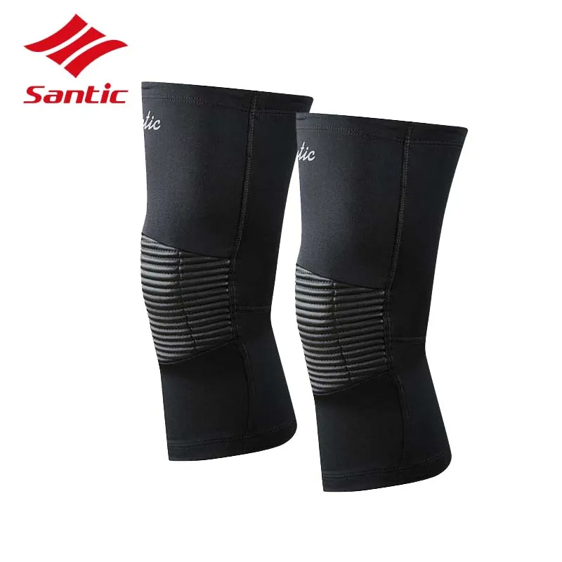 Спортивные наколенники Santic ветрозащитный флисовый наколенник для велосипеда
