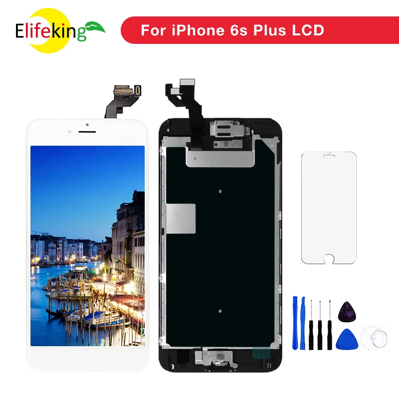 5 шт./лот без битых пикселей дисплей для iPhone 6s plus ЖК экран Замена с хорошим 3D