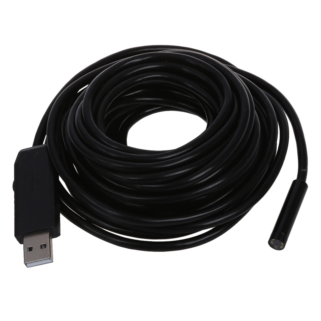 USB 2 0 LED бороскоп эндоскоп Труба инспекционная видеокамера 7 м | Электроника