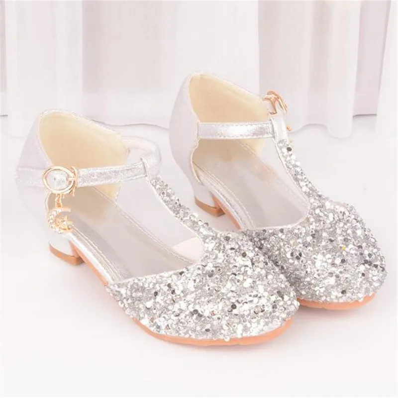 Новинка Туфли в стиле Принцесса детские танцевальное Молодежная обувь Вечерние