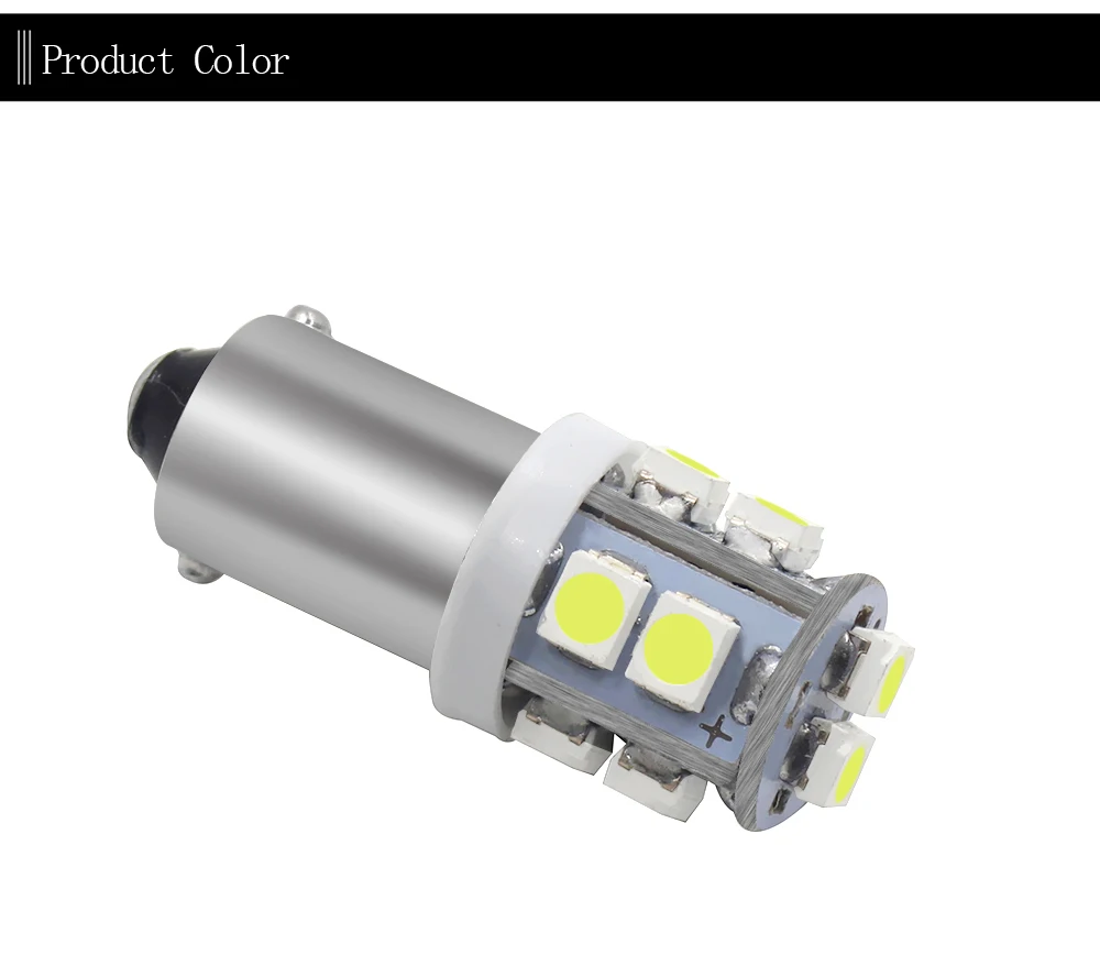 BA9S Led 12V DC T4W T10 T11 3528 10 SMD обратный светильник Автомобильные светодиодные лампы белый синий красный зеленый Янтарный розовый, ледяной голубой