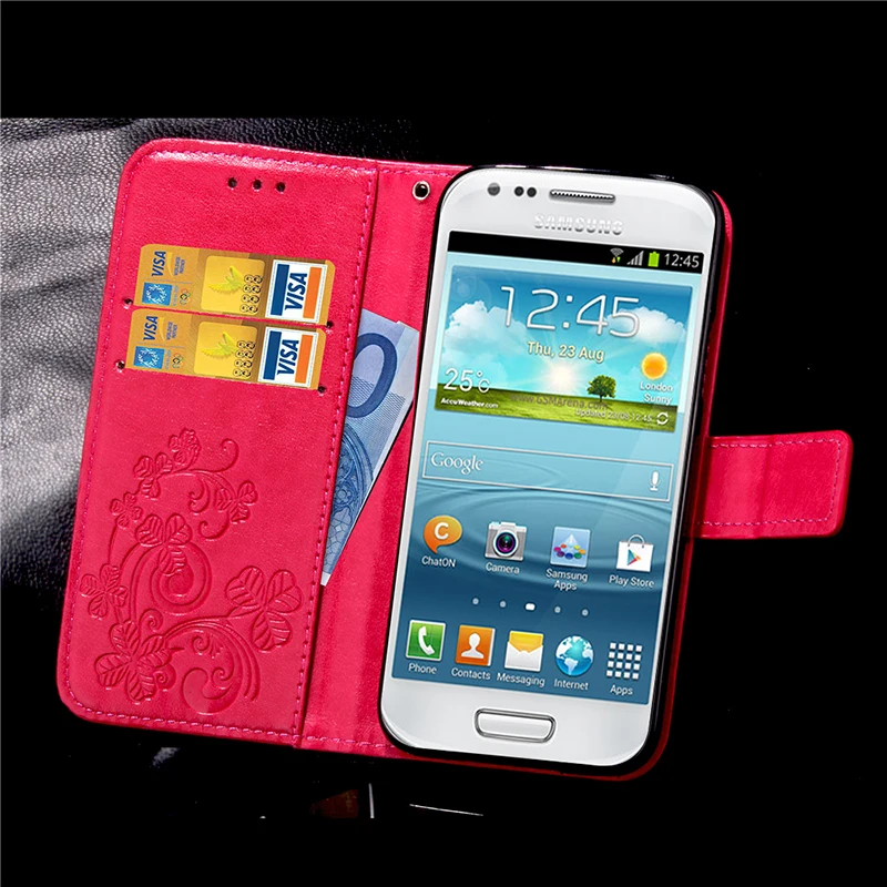 Четырёхлистный клевер чехол для samsung Galaxy S3 S3 мини Чехол-портмоне из кожи с откидной крышкой чехол для samsung S4 S5 мини S6 S7 S8 S9 S10 плюс S10E Note 5, 8, 9, 10, 10+ A10 A50 A70 Аксессуары для мобильных телефонов