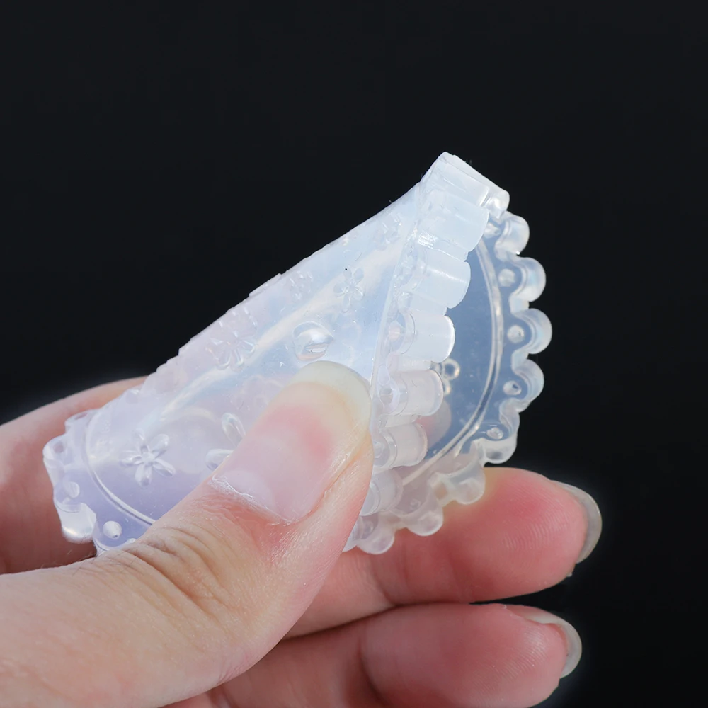 1 шт. силиконовые 3d формы для ногтей трафареты цветы корона бантик треугольное