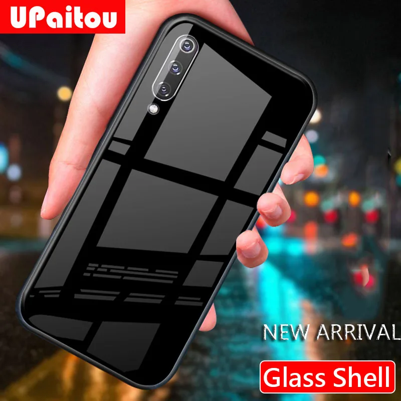 UPaitou Tempered Glass Case for Huawei P30 Lite Soft TPU Edge For Pro Phone |