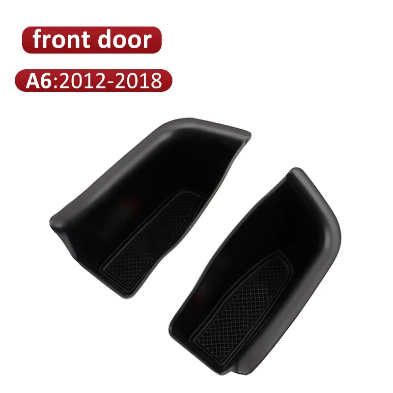 A6 Front door Автомобильный Органайзер, авто стиль, дверная ручка, подвесной держатель, коробка для хранения для Audi A3, 8 в, A4, B8, B9, A5, A6, C7, A7, Q5, Q7, аксессуары для интерьера - Название цвета: A6 Front door